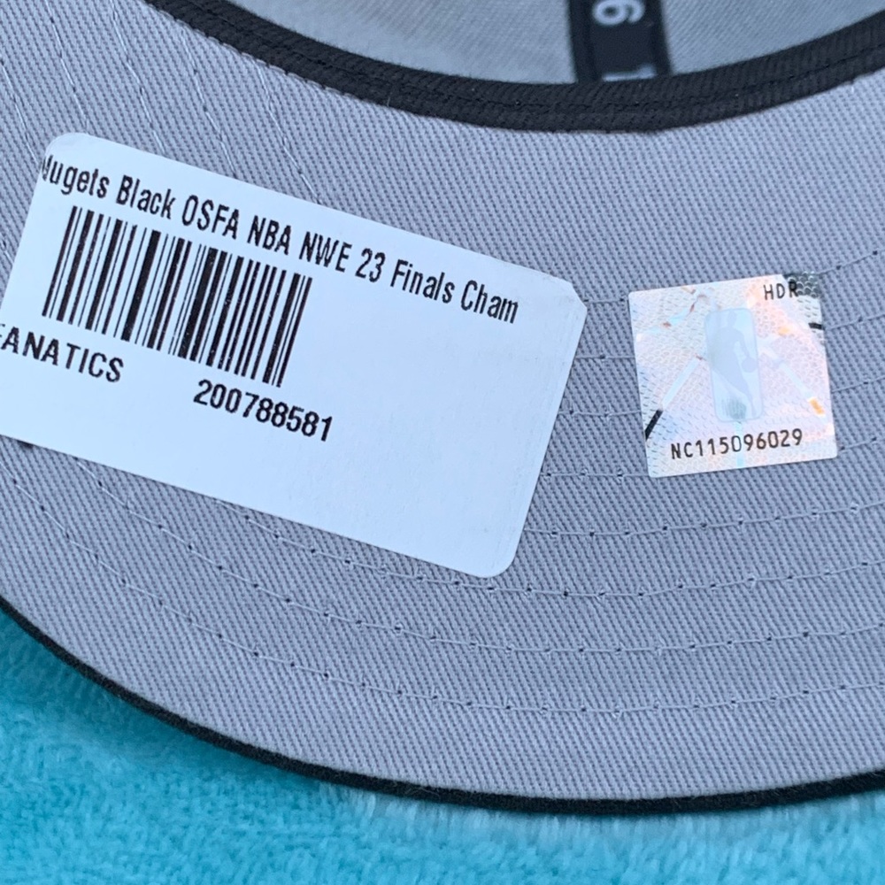 New Era NBA Men's Denver Nuggets 2023 NBA Finals Champions  9FIFTY Snapback Hat - Picture 9 of 10